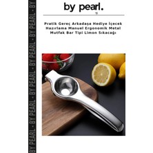 Pratik Gereç Arkadaşa Hediye Içecek Hazırlama Manuel Ergonomik Metal Mutfak Bar Tipi Limon Sıkacağı