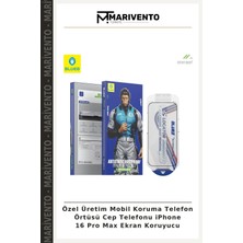 Özel Üretim Mobil Koruma Telefon Örtüsü Cep Telefonu iPhone 16 Pro Max Ekran Koruyucu