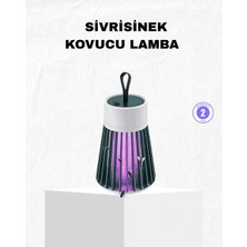 Astraltech Ers Şarjlı Mor Işıklı Sivrisinek Öldürücü Lamba – Sessiz ve Kimyasal Içermez
