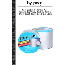 Özel Üretim Isı Katkısı Yapı Koruma Dış Yüzey Bant Su Yalıtım Bitüm Esaslı Tamir Bandı 2M-10CM