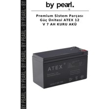 Premium Sistem Parçası Güç Ünitesi Atex 12 V 7 Ah Kuru Akü