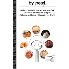 Delux Serisi Fırın Aracı Mutfak Gereci Kahvaltılık Çırpıcı Ekipmanı Hamur Karıştırıcı Aleti
