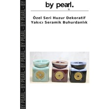 Özel Seri Huzur Dekoratif Yakıcı Seramik Buhurdanlık