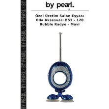 Özel Üretim Salon Eşyası Oda Aksesuarı Bst - 120 Bubble Radyo - Mavi