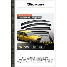 Özel Üretim Renault 12 Sw 1972-2000 Cam Rüzgarlığı V2 Mugen Ekipman Araç Koruma Konforlu Sürüş