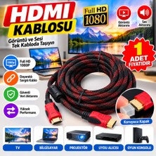 Efnaz Style HDMI Kablosu Hdtv Bilgisayar Uydu Görüntü Ses Full Hd Sargılı Görüntü Aktarma Kablosu (Adet Fiyatıdır)