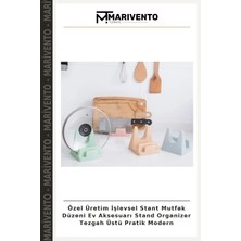 Özel Üretim Işlevsel Stant Mutfak Düzeni Ev Aksesuarı Stand Organizer Tezgah Üstü Pratik Modern