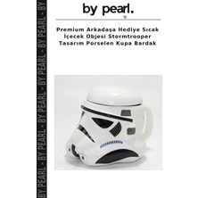 Premium Arkadaşa Hediye Sıcak Içecek Objesi Stormtrooper Tasarım Porselen Kupa Bardak