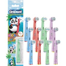 Happy Trend Kids - Çocuklara Özel Oral-B Uyumlu 12 Adet Yedek Başlık – Nazik Temizlik ve Diş Eti Koruması