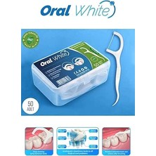 Happy Trend White Cleaning Pro Kürdanlı Diş Ipi, Naneli