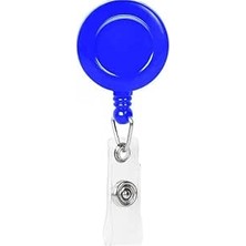 Happy Trend Yaka Yoyo 1 Adet Kartlık Kimlik Personel Kartı Yoyo Yaka Cep Kemer Geri Çekilebilir Rozet Tutma Makara