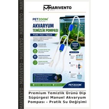Premium Temizlik Ürünü Dip Süpürgesi Manuel Akvaryum Pompası – Pratik Su Değişimi