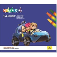 Happy Trend Adeland Pastel Boya 24 Renk