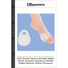 Özel Üretim Sporcu Desteği Sağlık Ürünü Yürüyüş Yardımcısı Halluks Valgus Bunyon Silikon Koruyucu