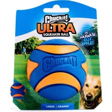 Happy Trend Utra Squeaker Sesli Köpek Oyun Topu (Büyük Boy)