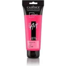 Happy Trend Proart Heavy Body Akrilik Boya PR-061 Fosforlu Pembe 120ML Pembe Tek Ebat