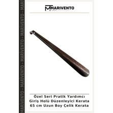 Özel Seri Pratik Yardımcı Giriş Holü Düzenleyici Kerata 65 cm Uzun Boy Çelik Kerata