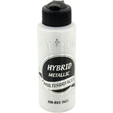 Happy Trend Hybrid Metalik Akrilik Boya Inci 120ML N:h