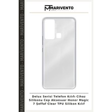 Delux Serisi Telefon Kılıfı Cihaz Silikonu Cep Aksesuar Honor Magic 7 Şeffaf Clear Tpu Silikon Kılıf