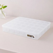 Ersert Ers- Şeffaf Organizer Box 40 Bölmeli
