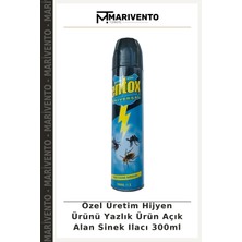 Özel Üretim Hijyen Ürünü Yazlık Ürün Açık Alan Sinek Ilacı 300ML