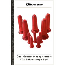Özel Üretim Masaj Aletleri Yüz Bakımı Kupa Seti