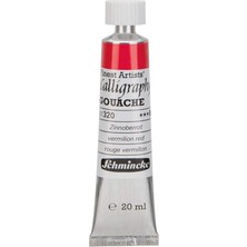 Happy Trend Calligraphy Gouache Artist Guaj Boya 20 ml Tüp 320 Vermillion Red