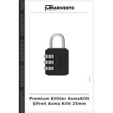 Premium Kilitler Asmakilit Şifreli Asma Kilit 25MM