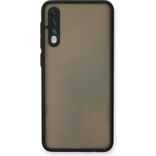 Efnaz Style Samsung Galaxy A30S Kılıf Montreal Silikon Kapak - Siyah