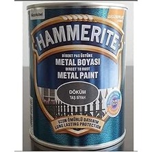 Happy Trend Hammerıte Döküm Metal Boyası Taş Siyah 0.75 Lt