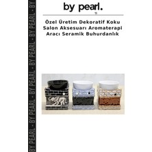 Özel Üretim Dekoratif Koku Salon Aksesuarı Aromaterapi Aracı Seramik Buhurdanlık