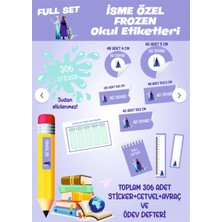 Happy Trend Etiketi Full Set 306 Prenses/kalem Etiketi Isimli Kişiye Özel