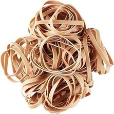 Happy Trend Ambalaj Lastiği 100 gr 50 Li 1 PAKET%100 Kauçuk 64X6MM Geniş Büyük Paket Lastik Kasa Poşet Taşıma Lastiği