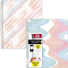 Happy Trend Star Defterler, Geniş Çizgili, Moda, 2'li Paket (930060FA-RSP)