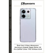 Özel Seri Cihaz Aksesuarı Koruyucu Kapak Oppo Reno 10 Pro Şeffaf Clear Tpu Silikon Kılıf