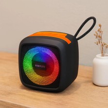 Ersert Ers- Kablosuz Taşınabilir Bluetooth Hoparlör (Işıklı, Usb/tf, 1200MAH)
