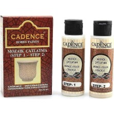 Happy Trend Mozaik Çatlatma (Step 1 Step 2) 70 + 70 ml MC01