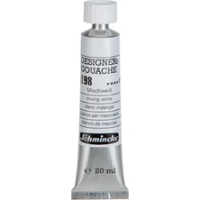 Happy Trend Hks Designers' Gouache Guaj Boya 20 ml Tüp 198 Mixing White