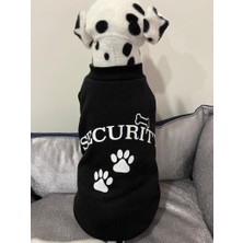 Happy Trend Sezon Köpek ve Kedi Kıyafeti - Siyah Security M Beden