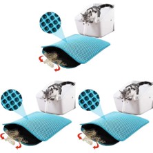 Happy Trend Kedi Tuvaleti Önü Elekli Kedi Kumu Paspası 60 x 40 cm