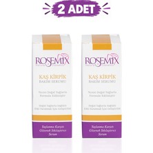 Smglobal Rosemix - Kaşkirpik Bakım Yağı 30 ml Doğal Natural Yağ - 2 Adetlik Set