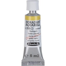 Happy Trend Horadam Sulu Boya Boyası 5 ml Rutile Sarı