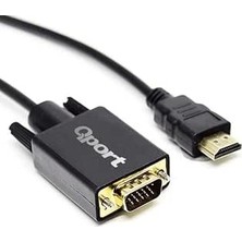 HDMI To VGA 1,8 Metre Çevirici Kablo
