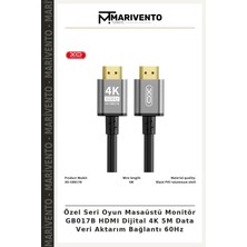 Özel Seri Oyun Masaüstü Monitör GB017B HDMI Dijital 4K 5m Data Veri Aktarım Bağlantı 60Hz