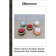 Delux Serisi Sıradışı Seçim Romantik Gül Yüzük Kubbe