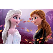 Prime 3D Disney Frozen Çift Taraflı Puzzle 200 Parça 37547