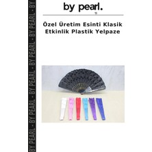 Özel Üretim Esinti Klasik Etkinlik Plastik Yelpaze