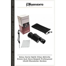 Delux Serisi Optik Cihaz Aktivite Ürünü Açık Hava Baigish Profesyonel 10X40 Monoküler Dürbün