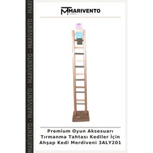 Premium Oyun Aksesuarı Tırmanma Tahtası Kediler Için Ahşap Kedi Merdiveni 3ALY201
