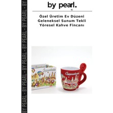 Özel Üretim Ev Düzeni Geleneksel Sunum Tekli Yöresel Kahve Fincanı